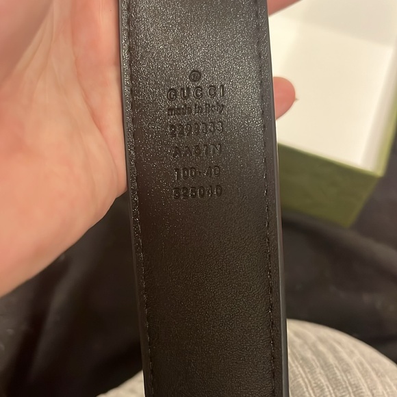 Gucci Belt All black like new - Picture 4 of 8